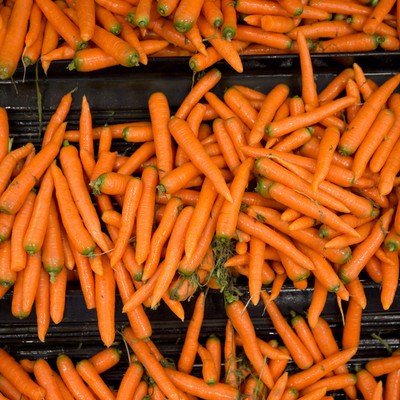 Karotten auf Waschanlage 