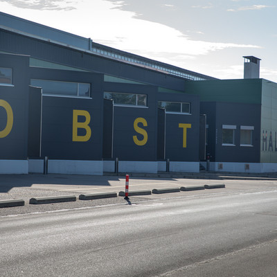 Vue du bâtiment depuis le site de Sursee